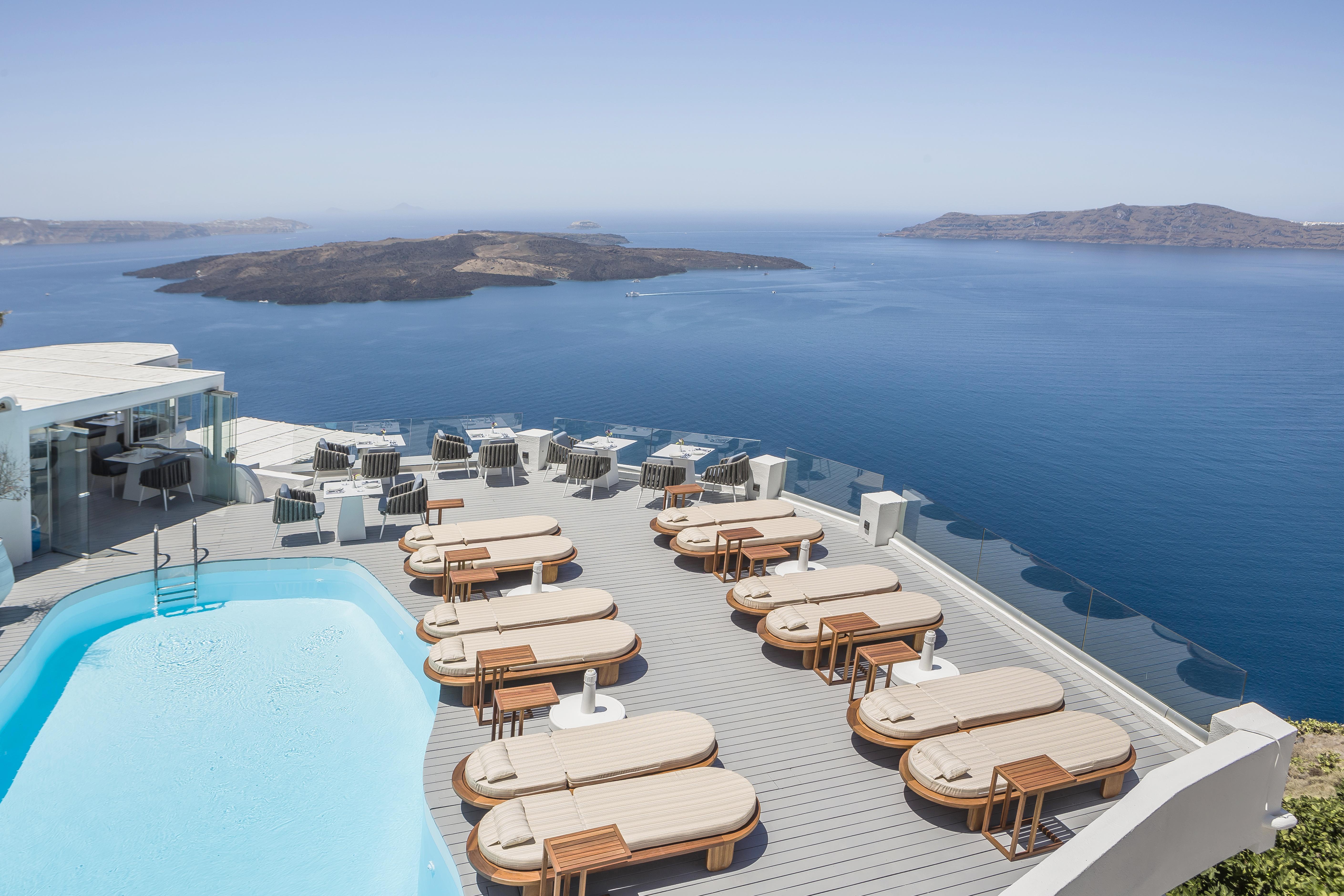 Sun Rocks Boutique Hotel (Adults Only) Firostefani Exterior foto