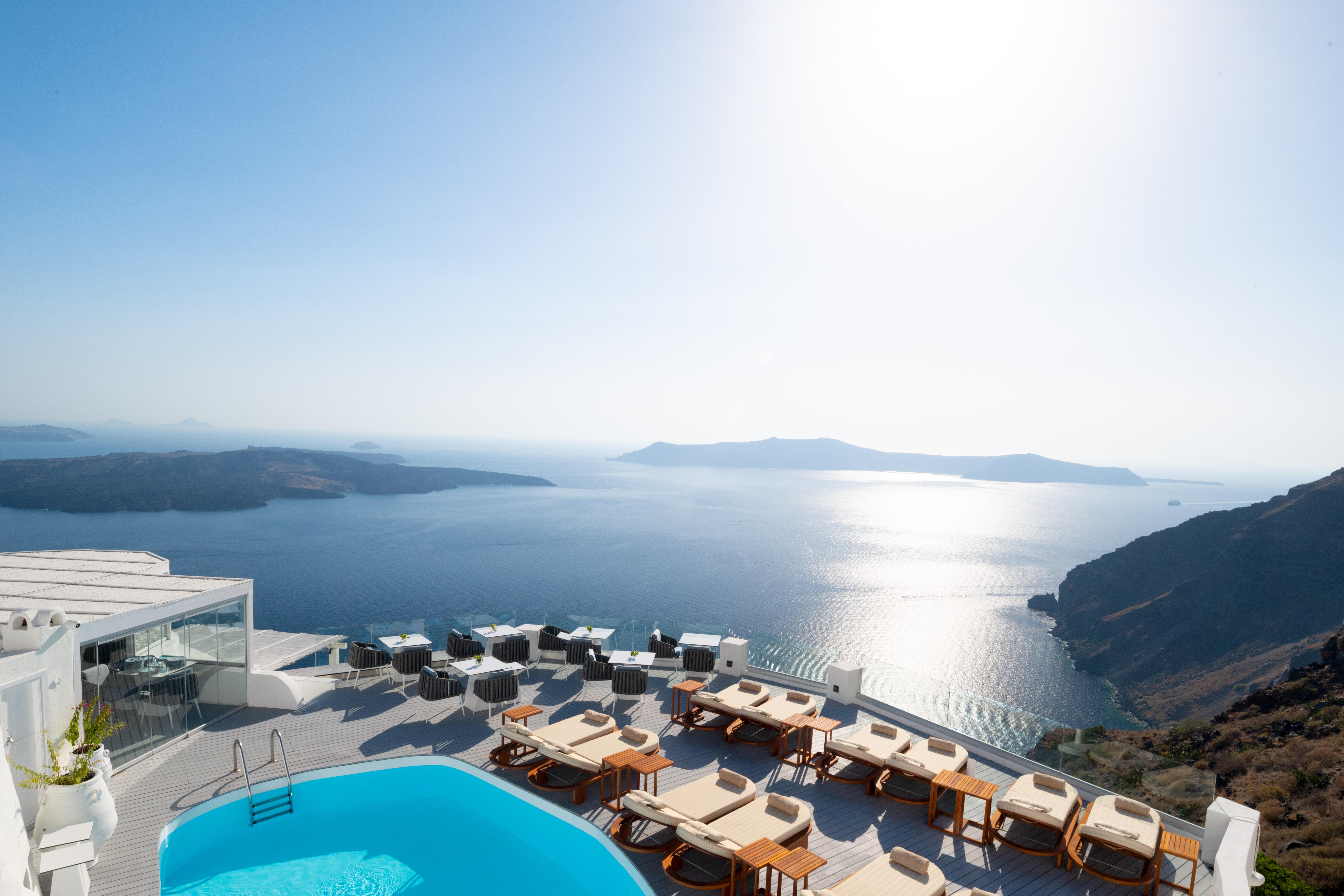 Sun Rocks Boutique Hotel (Adults Only) Firostefani Exterior foto