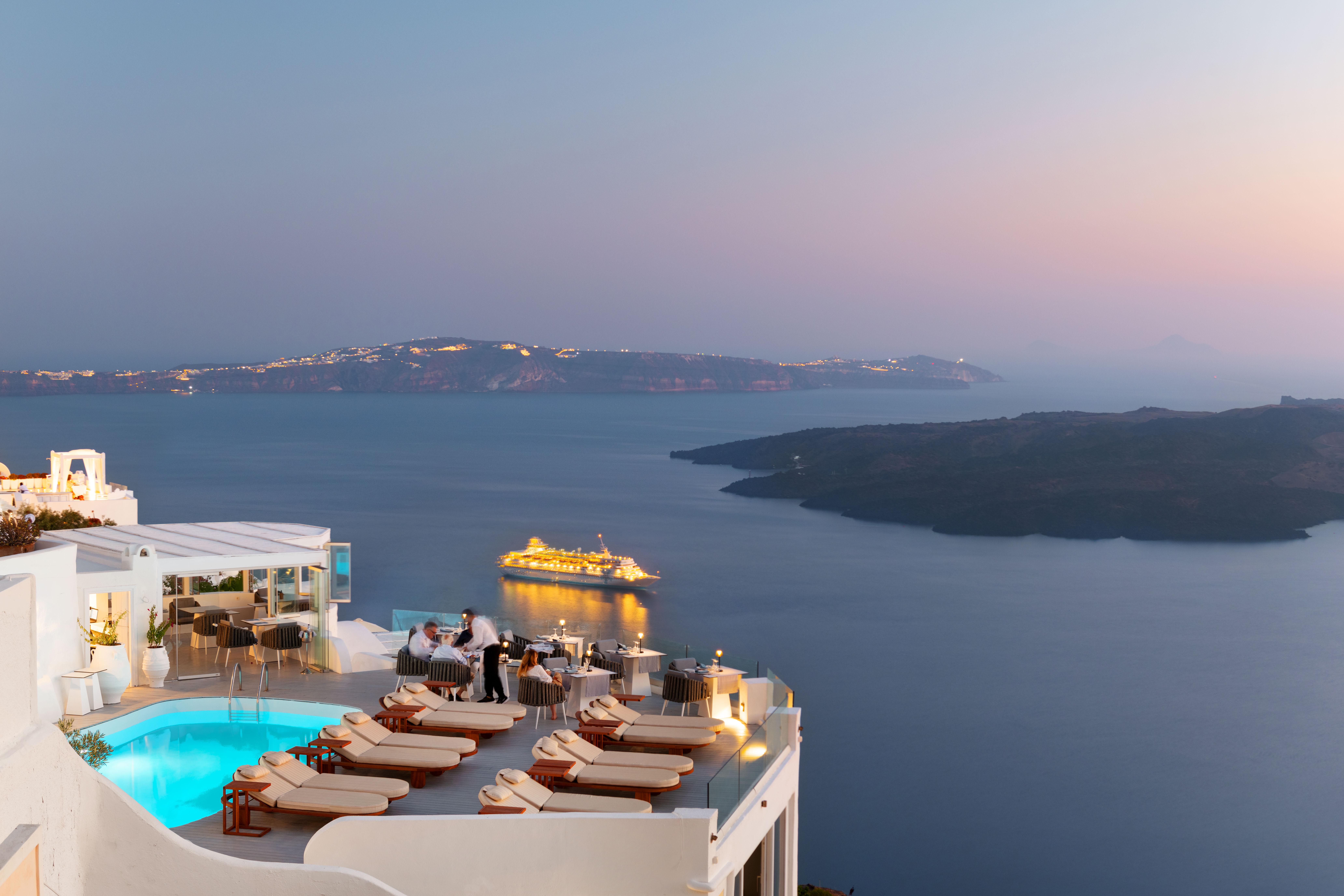 Sun Rocks Boutique Hotel (Adults Only) Firostefani Exterior foto
