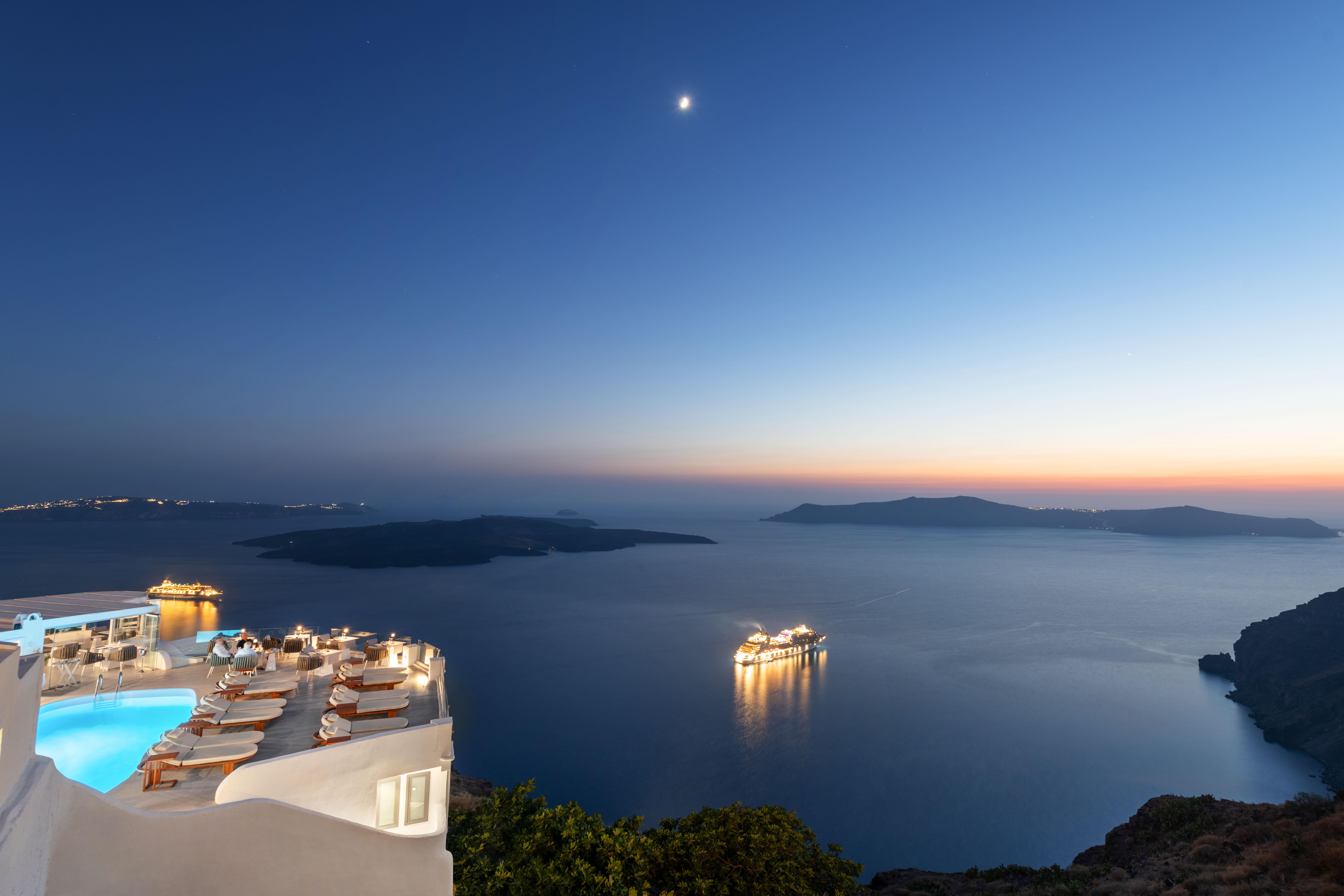 Sun Rocks Boutique Hotel (Adults Only) Firostefani Exterior foto