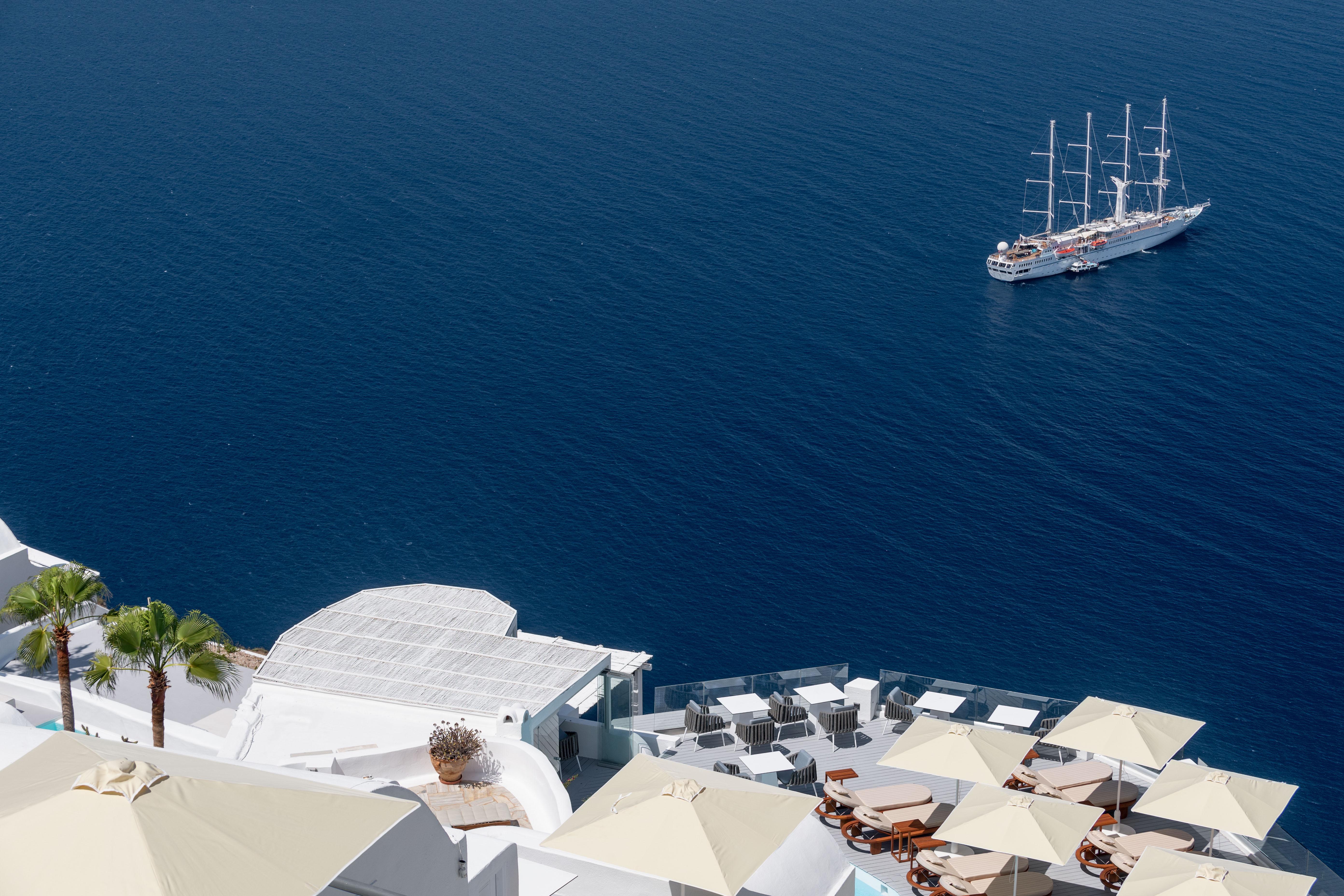 Sun Rocks Boutique Hotel (Adults Only) Firostefani Exterior foto